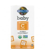 Baby organic vitamin C 1.9oz LIQUID - 56ml.